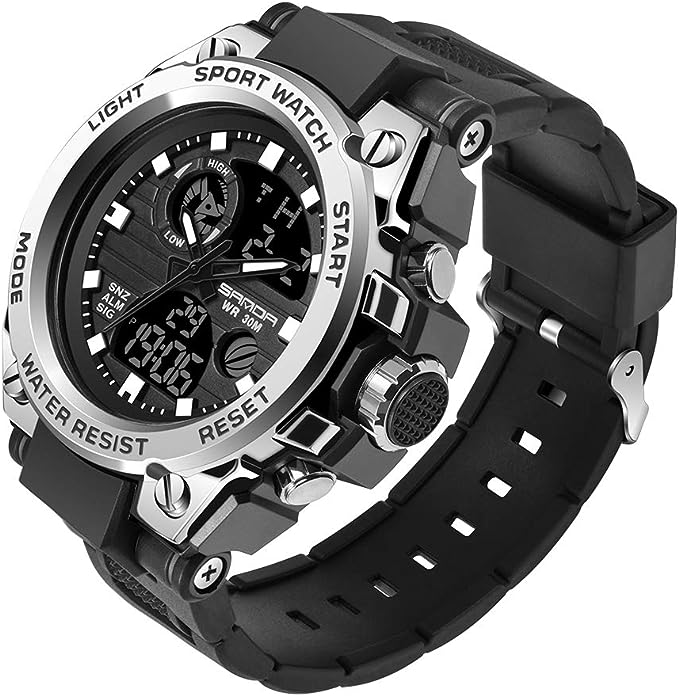 Unleash the Power of Performance with the Ultimate Military Waterproof Electronic Tactical Wristwatch!