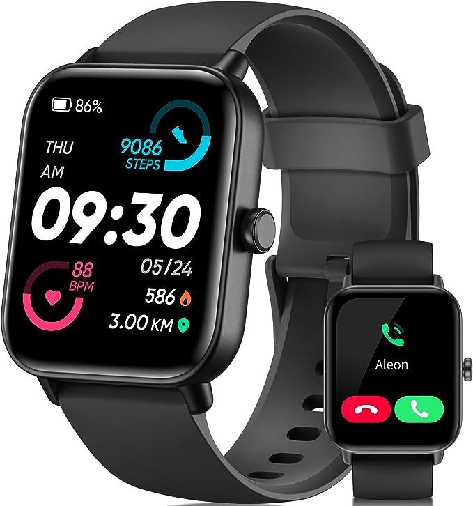 Elevate Your Fitness Game with the Ultimate Smartwatch: A Closer Look at the Bluetooth-Built-in 1.8-inch Fitness Notification Smartwatch