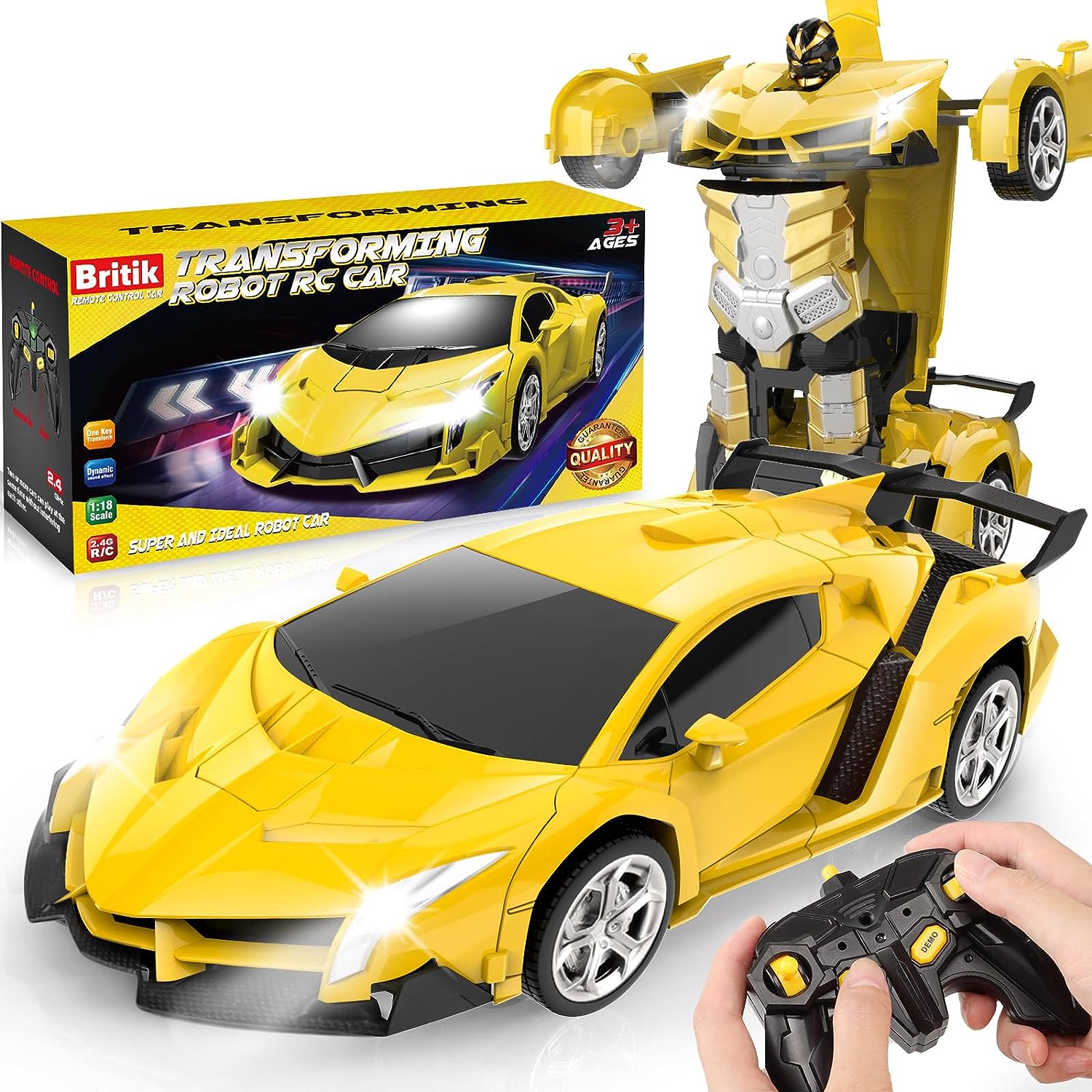 “Unleash the Adventure: Britik Transform Remote Control Car”